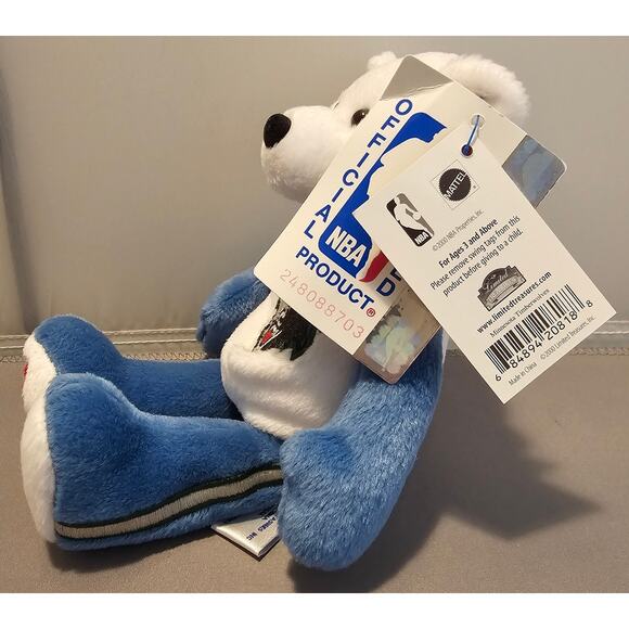 2000 Mattel Limited Treasures Minnesota Timberwolves Collectible Bear "Trees" - Picture 2 of 11